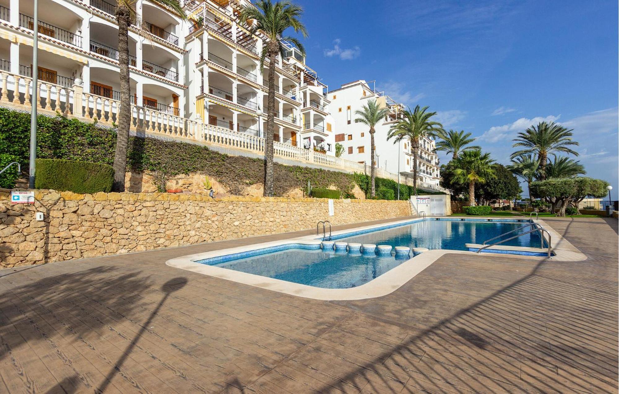 Lovely Apartment In Santa Pola With Kitchenette Exterior photo