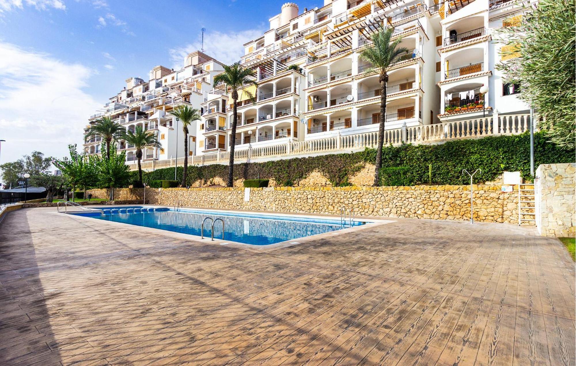 Lovely Apartment In Santa Pola With Kitchenette Exterior photo